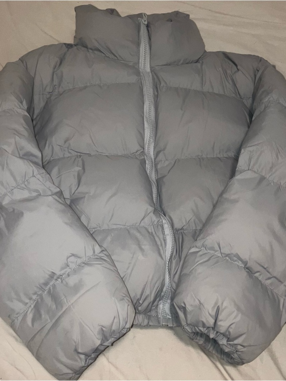 Lavender Puffer Jacket - Cozy Quilted Zip Front !Accepting Offers/Bundle Deals!